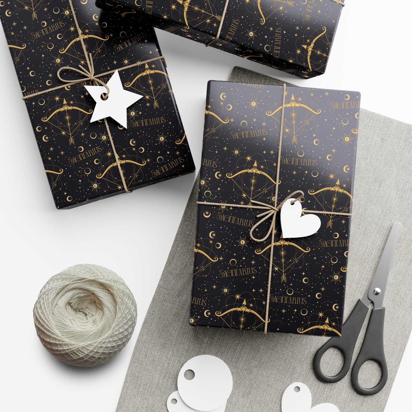 Royal Sagittarius Zodiac Gift Wrapping Paper - For Christmas, Holidays, Birthdays, and More!