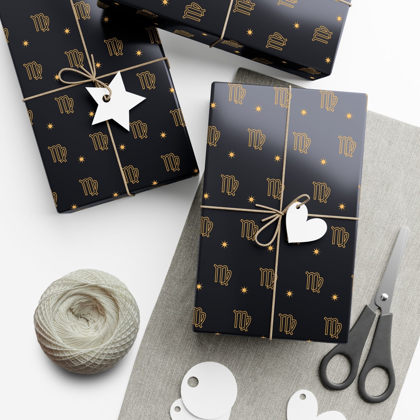 Virgo Zodiac Gift Wrapping Paper - For Christmas, Holidays, Birthdays, and More!