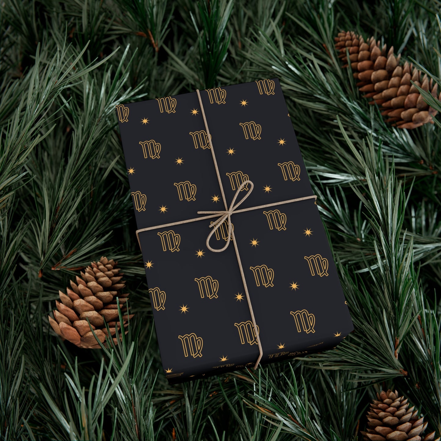 Virgo Zodiac Gift Wrapping Paper - For Christmas, Holidays, Birthdays, and More!