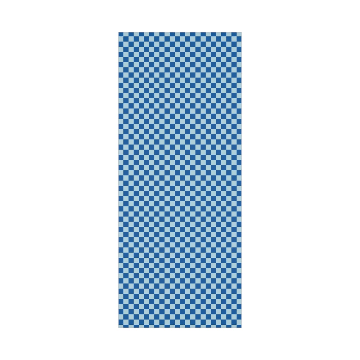 Very Blue Contrast Checkered Retro Gift Wrapping Paper - For Christmas, Holidays, Birthdays, and More!