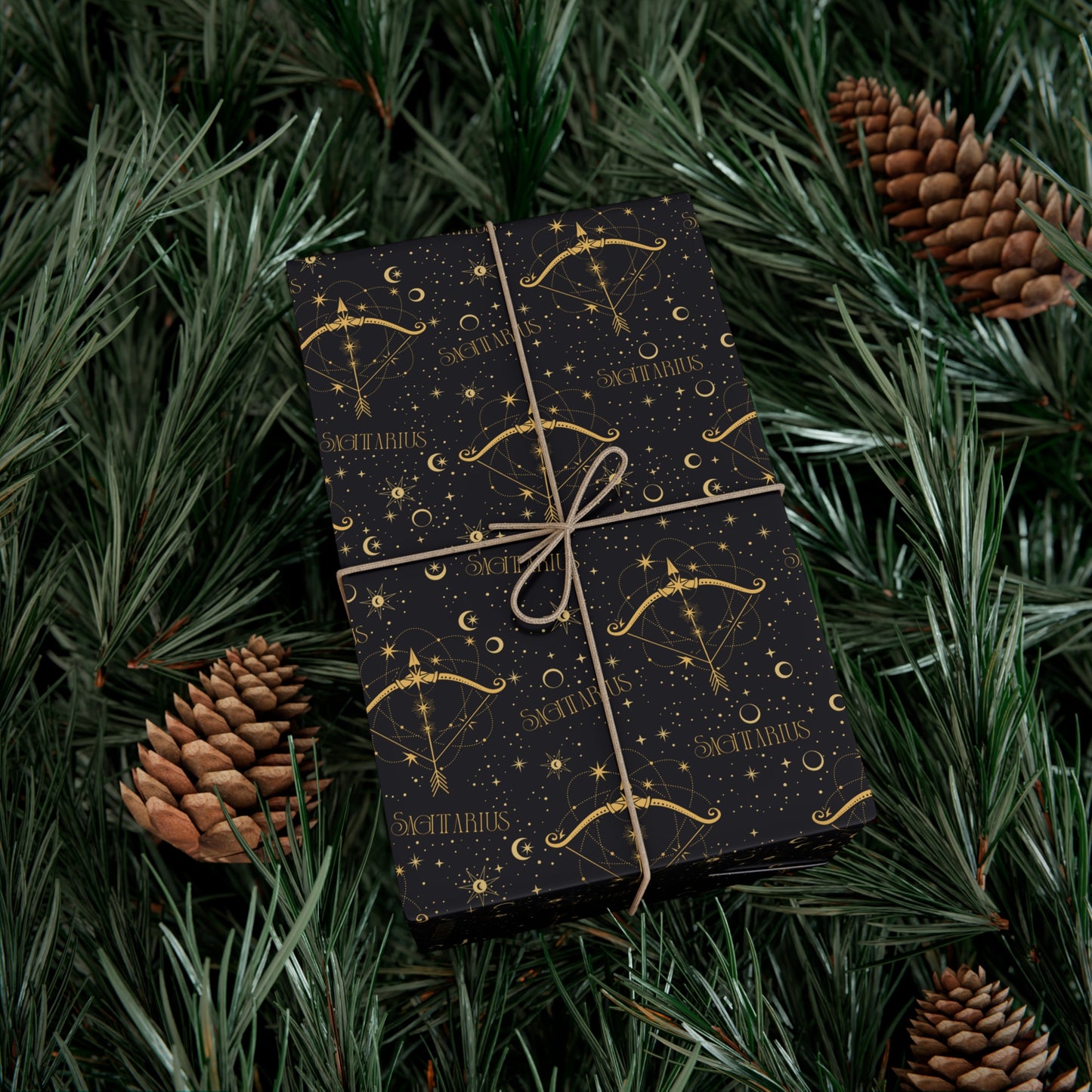 Royal Sagittarius Zodiac Gift Wrapping Paper - For Christmas, Holidays, Birthdays, and More!