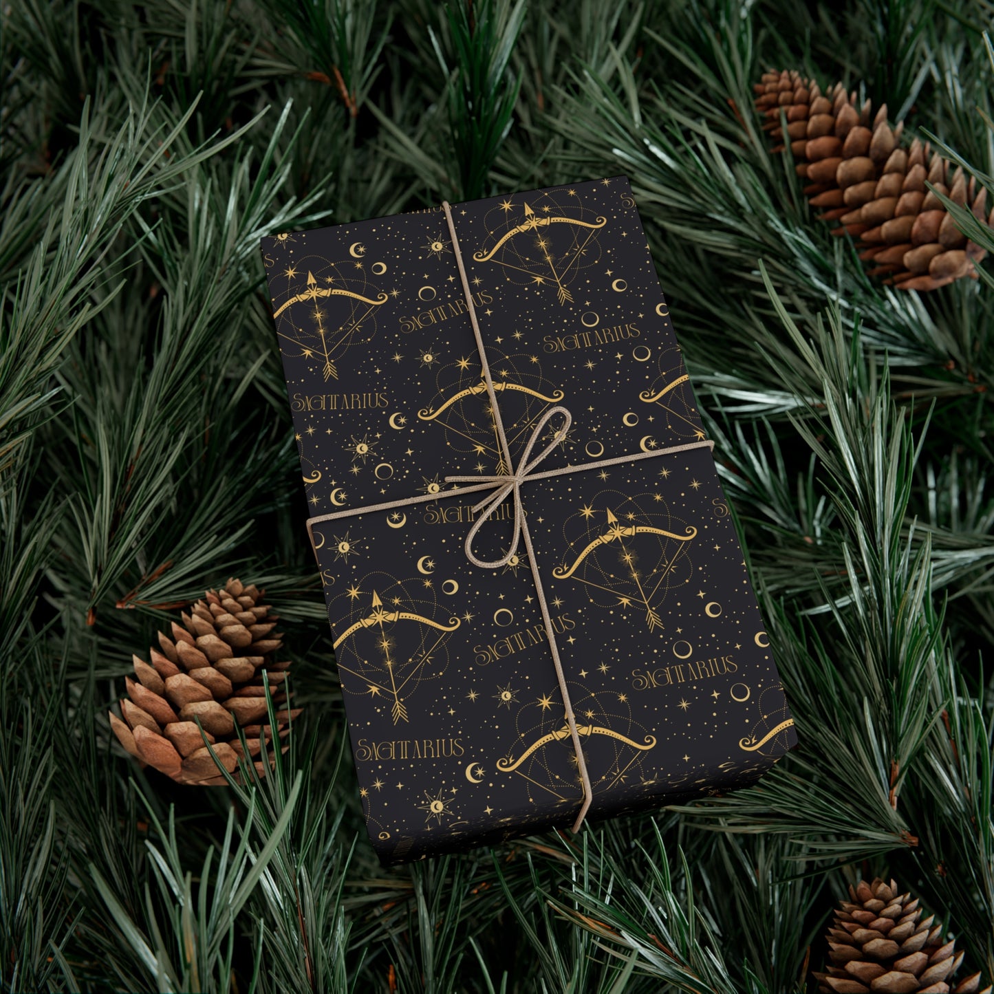 Royal Sagittarius Zodiac Gift Wrapping Paper - For Christmas, Holidays, Birthdays, and More!