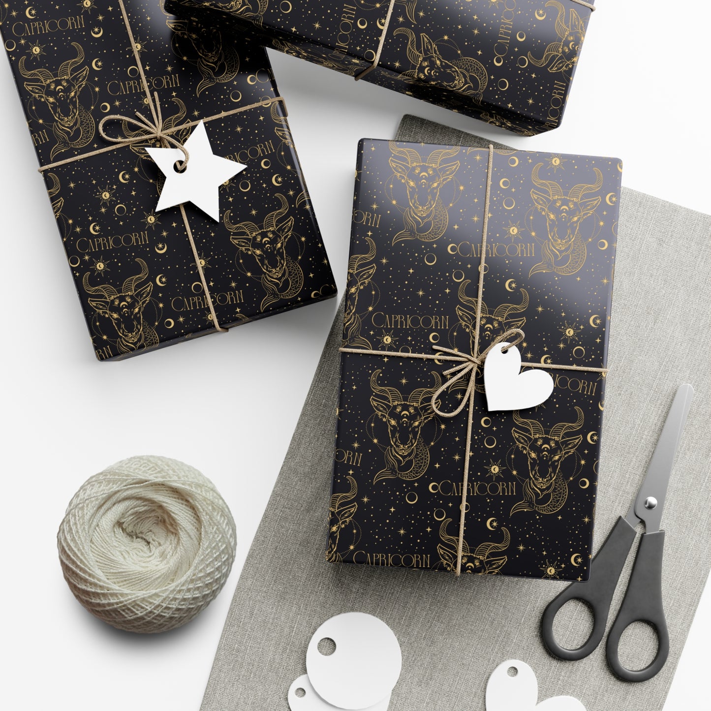 Royal Capricorn Zodiac Gift Wrapping Paper