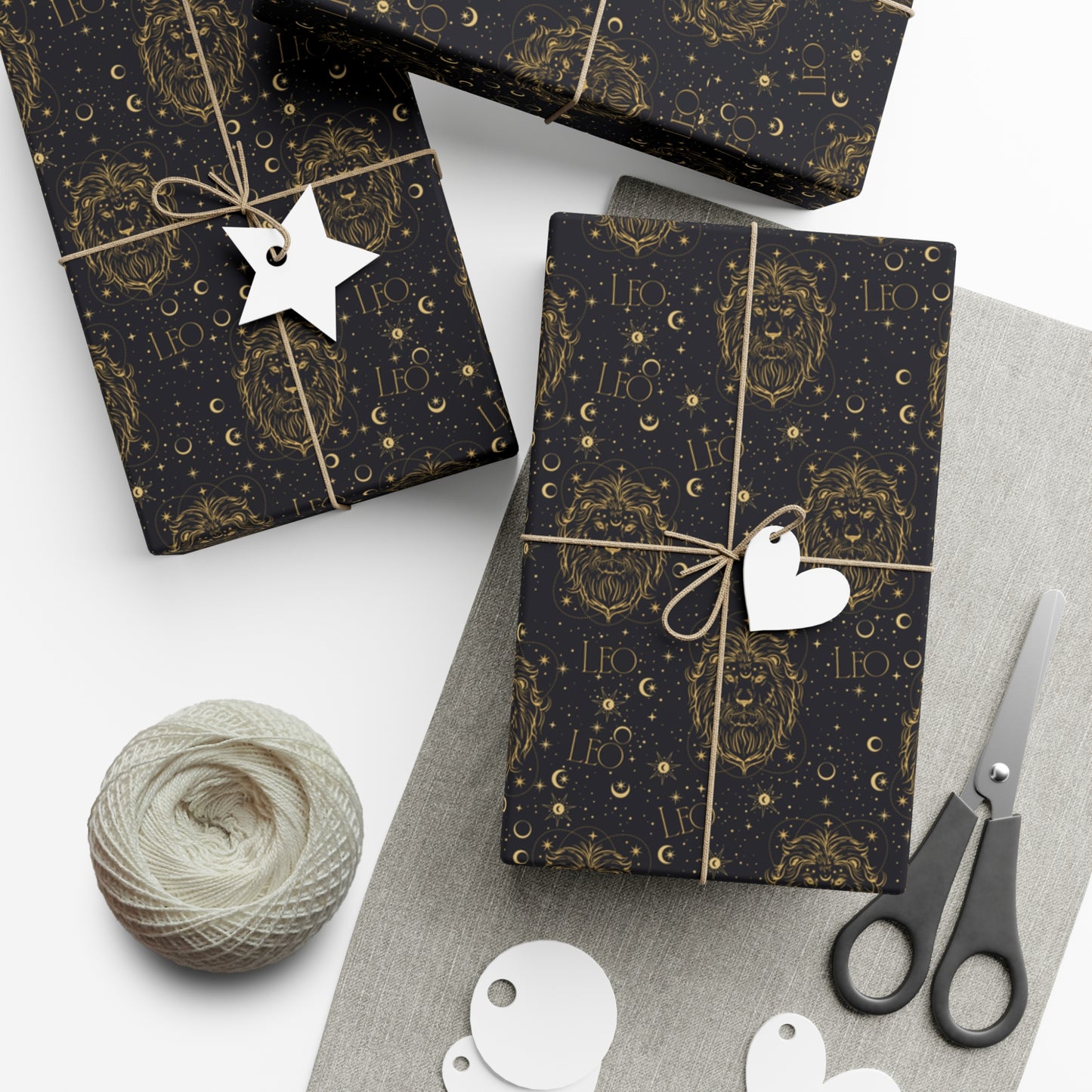 Royal Leo Zodiac Gift Wrapping Paper