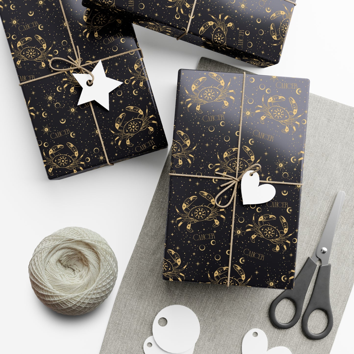 Royal Cancer Zodiac Gift Wrapping Paper